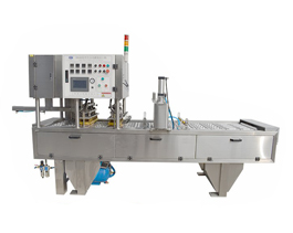 杯裝辣椒醬灌裝機(jī)Hot sauce filling machine,小身材大味道！